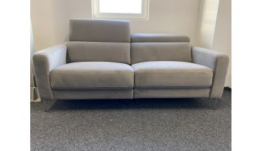 Certosa Sofa 3 Welur kolor SILVER GREY